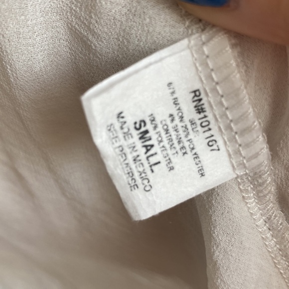 Pebble and Stone Cream White Open Ruffle Cardigan - Picture 4 of 5